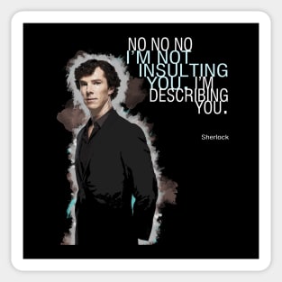 Sherlock quote 1 Sticker